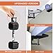 Cabinet Locks [UPGRADED] Child Safety Cabinet Latches Locks, 10 Packs, Easy to Install, No Tools or Drilling Needed, Invisible Design, with Buckles and Screws - Black