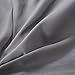 HOME HUG TEXTILES Pinch Pleat Puckering Bedding Set, King Size, Wrinkle Resistance, 3-Peices, Light Grey
