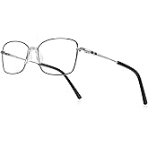 RB.Pilot Reading Glasses Blue Light Blocking Spring Hinge Readers for Women Anti Glare Filter Lightweight Eyeglasses