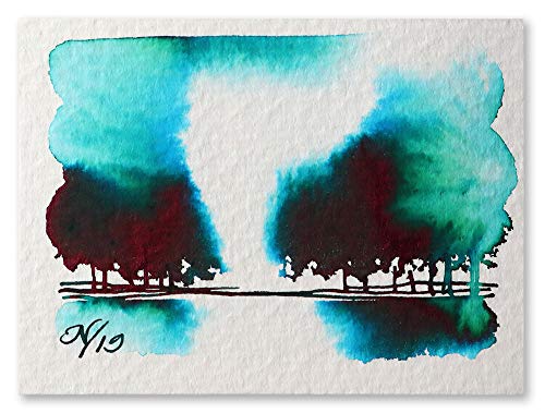 Diamine - Fountain Pen Ink, Bloody Absinth 80ml