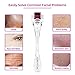 Derma Roller 0.25mm Cosmetic Needling Instrument For Face, 540 Titanium Roller Microdermabrasion Facial Roller