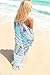 FACE N FACE Women's Summer Beach Wear Cover up Swimwear Beachwear Bikini Free Size 56005Blue