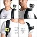 Action Camera Clip Mount 360 Degree Rotary Clip Clamp Mount Waterproof Camera Backpack Clamp Mount Hat Mount w/ 1/4