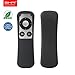 SIKAI Protective Case for Apple TV 2 3 Remote Shockproof Silicone Cover for Apple TV Remote Skin-Friendly Anti-Slip Washable Anti-Lost Multi-Colors with Remote Loop (Black)