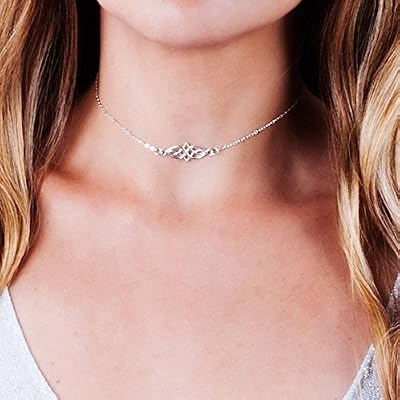 Buy Sterling Silver Celtic Choker 