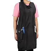 Segbeauty Hairdresser Apron, Professional Salon SPA Hair Stylist Vest Cosmetology Apron Pet Groomer Work Clothes