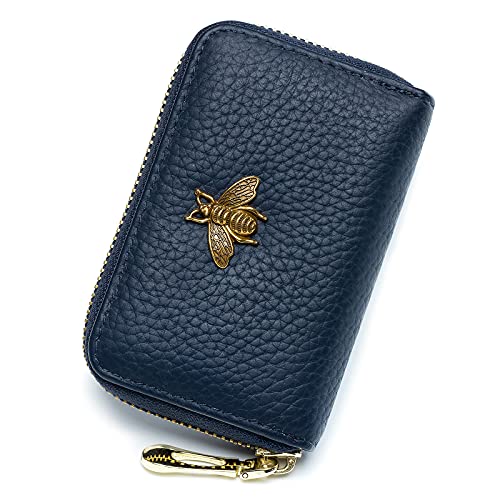 card holder with zip womens