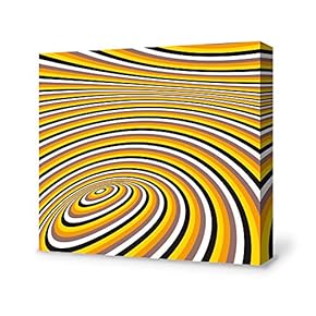 Canvas Wall Art for Living Room,Bedroom Home Artwork Paintings Visual Illusion Ready to Hang - 12x12 inches