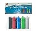 SE Assorted Color Waterproof Wide Mouth ID Holders (5 PC.) - PH215-5