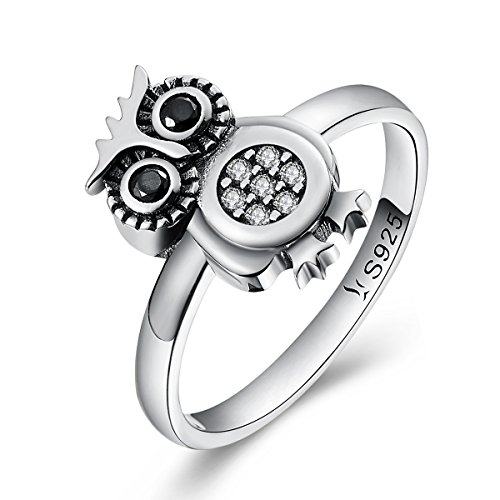 Yaxing 925 sterling silver lovely cute owl women finger…
