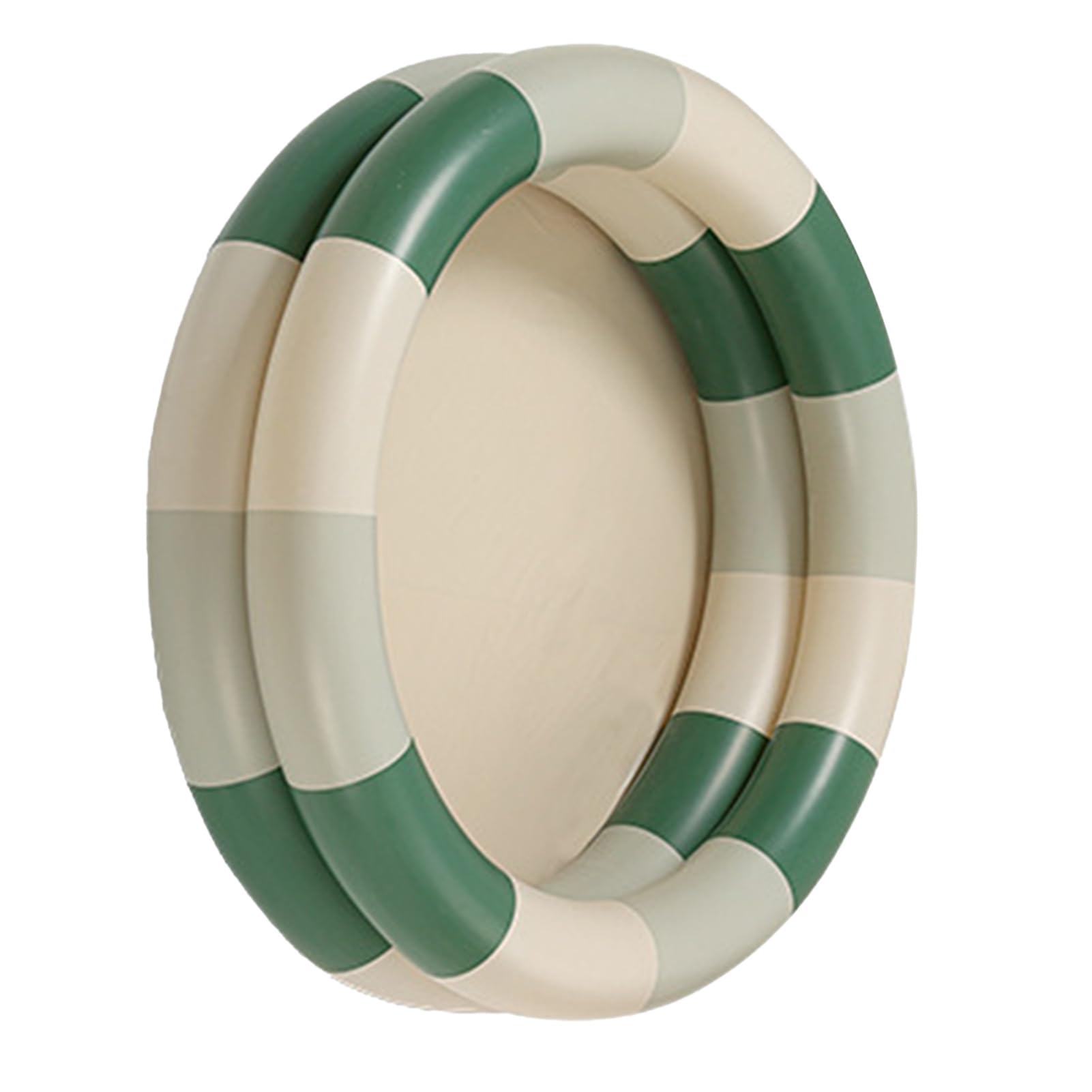 Photo 1 of Retro Blow Up Inflatable Pool, Cute Thickened Water Pool for Kids 3 to 6, Folding Portable, Non, Scratch Resistant (Green)