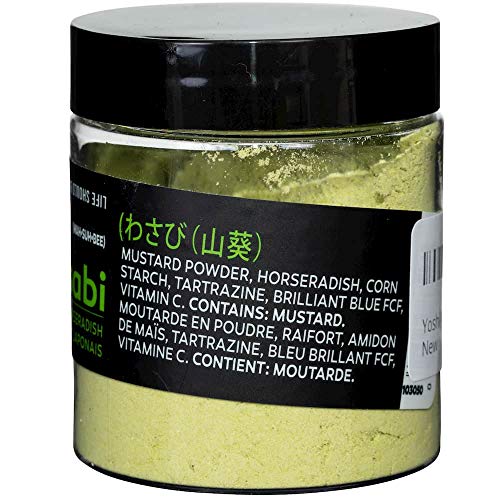 YOSHI Premium Wasabi Powder (Dried Horseradish), 50g (1.8oz) | Imported from Japan