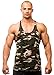 Iwearit Camoflage Mens Y Back Stringer Tank Top (Lg-Camo)