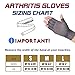Banillue Compression Arthritis Gloves, Fingerless Hand Gloves for Rheumatoid & Osteoarthritis - Joint Pain and Carpel Tunnel Relief-Men & Women -Small