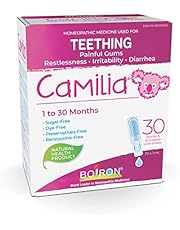 Boiron Camilia Baby Teething Relief Medicine, 30 Count (Pack of 1)