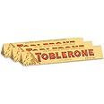 Toblerone Milk Chocolate Bar 3.52 oz each (3 Items Per Order)