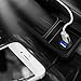 Car Charger, GOOLOO 24W 4.8A Metal Dual USB Car Adapter for iPhone X/8/7/6S/plus, iPad Pro/Air 2/Mini, Samsung Galaxy S8/S7/Edge and More - Black