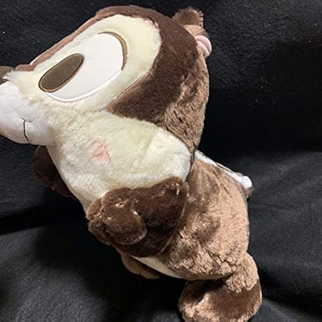 Amazon チップ 赤いほっぺ ギガジャンボ寝そべりポーズぬいぐるみ ぬいぐるみ ホビー