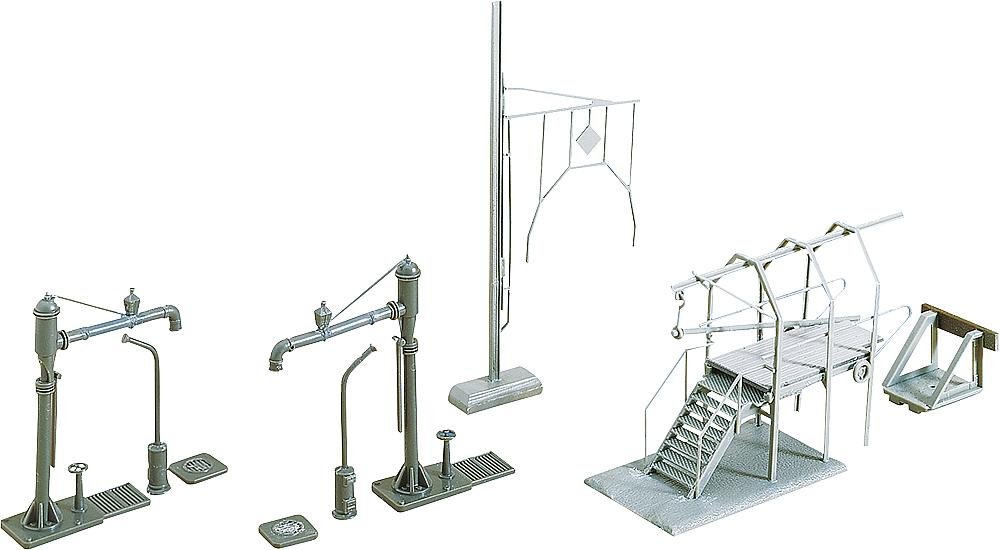 Faller 222138 Water Crane, Load Measure, Tube Blow Scaffolding