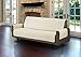 Linen Store Furniture Protector, Quilted Microsuede Machine Washable Sofa Slipcover with Tucks Perfect for Kids, Dogs, Pets (Beige, Sofa)