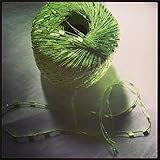 Peridot Glow Mini Ladder Glitz Ice Light Bright Green Sparkly Trellis Yarn 31361