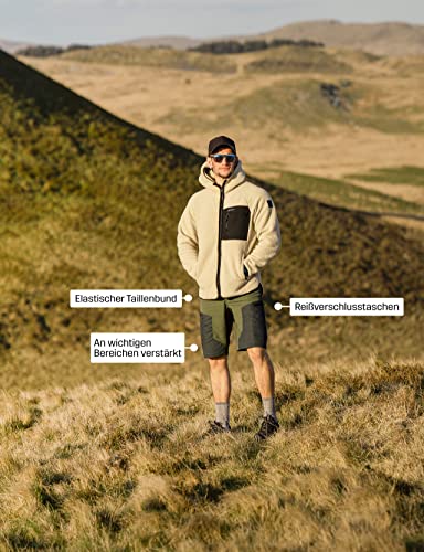 RevolutionRace RVRC GP Men's Shorts, Durable and Ventilated Hiking Shorts for All Outdoor Activities