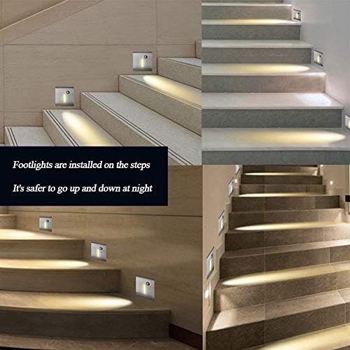 Comprar online | AOKARLIA Luz de Escalera con Sensor Lámparas LED