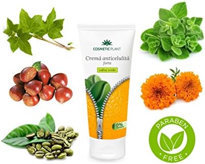 Natural Anti-Cellulite & Slimming Cream | Skin Tightening & Firming Cream (Arms, Buttocks, Thighs, Tummy) | Prevents & Reduces Cellulite | (200ml)
