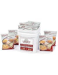 Muestras de comida para emergencias, 60 porciones