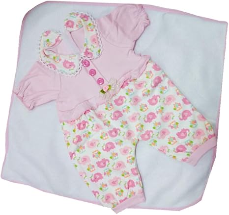 pink elephant baby clothes