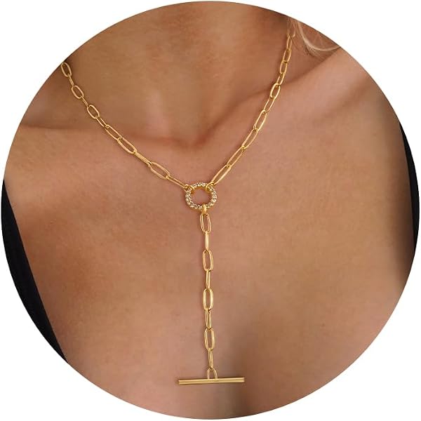 WASAIE Layered Moon Pendant Necklace Set For Women - Gold Plated Snake Chain, Stainless Steel, Gift Ready