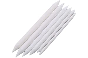 6Pcs/Set Art Drawing Tool Stump Sketch Pastel Mixing Smudge Sketch Art Drawing Pens Tool Sturdy and Practical Durability
