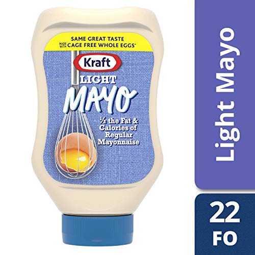 Amazon Com Kraft Mayo Light Mayonnaise 22 Oz Bottles Pack Of 8 Sauces Grocery Gourmet Food