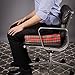 DMI Foam Wheelchair and Seat Cushion - Office Chair Cushion - Support Cushion Chairs Pad, Helps with Sciatica Pain Relief, Plaid Cover, 16 x 18 x 4 inches