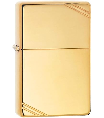 Amazon.com: Zippo Lighter: Gold Brick 999.9 - High Polish Brass