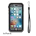 iPhone 6s Waterproof Case, Shock Proof, Drop Proof by Catalyst for Apple iPhone 6s with High Touch Sensitivity ID (Black & Space Gray)