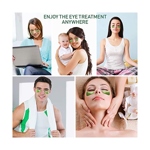 Phichy-Under-Eye-Mask-Collagen-Under-Eye-Patches-New-Upgrade-eye-masks-skincare-Anti-Aging-Anti-Wrinkles-and-Fine-Lines-Reducing-Dark-Circles-Puffy-Eyes-Men-and-Women-Moisturizing-Dark-green Phichy Under Eye Mask, Collagen Under Eye Patches, New Upgrade eye masks skincare, Anti-Aging, Anti-Wrinkles and Fine…