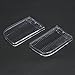 KKmoon Universal Car Fog Light Lens Cover Case for BMW E30 3-Series 1985-1993