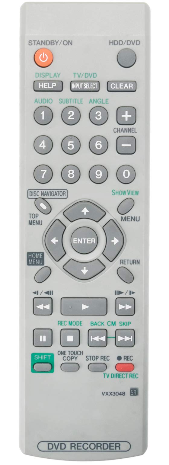 ALLIMITY VXX3048 Remote Control Replacement for Pioneer DVD Recorder System DVR-433H DVR433H