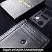 PeerBasics Minimalist Slim RFID-Blocking Men's/Women's Wallet PLUS 11-in-1 Stainless Steel Credit Card Pocket Sized Survival Multi Tool (Space Black)