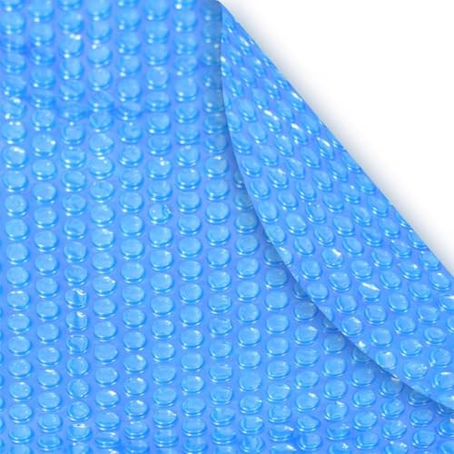 Robelle 21 Ft Blue Heavy Duty Solar Cover for Above Ground Pool, Pool Solar Cov…
