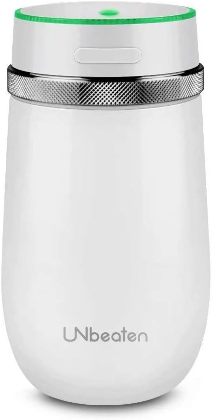 300ml Essential Oil Diffuser Ultrasonic Cool Mist Humidifiers with Waterless Auto Shut-Off, Whisper-Quiet and Night Light for Home Baby Bedroom Office - White - Not Wireless