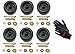 The ROP Shop (6 Deck Wheel/Roller Kits for Exmark Viking Lazer Z Toro Groundsmaster Zero Turn Mower