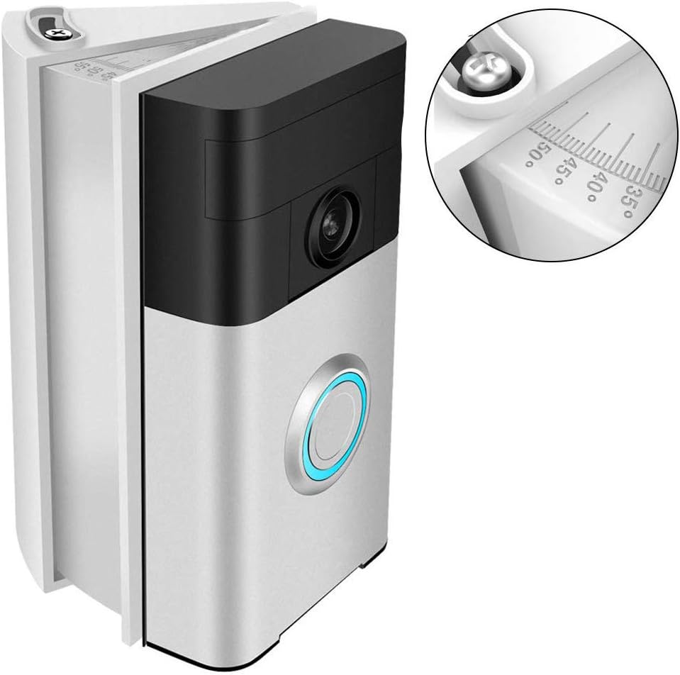CAVN Adjustable Angle Mount Compatible with Ring Video Doorbell 2 / 1