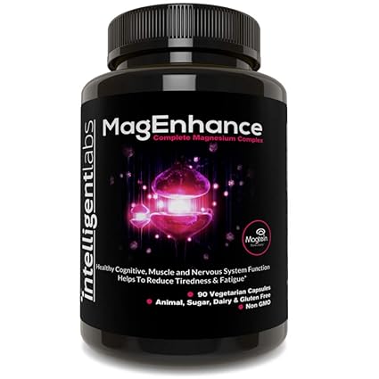 ? MagEnhance Magnesium Nahrungsergänzungsmittel ? Magtein Magnesium-L-Threonat-Komplex ? Mit Magnesium-Glycinat und Taurat ? 
