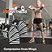 ProFitness Knee Wraps (Pair) Cross Training,Gym Workout,Weightlifting,Fitness & Powerlifting