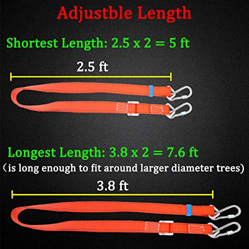 Boaton Hunting Safety Harness, Tree Climbing Belt, Linemans Belt, Add