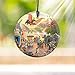 Trend Setters Disney - Dumbo - 3.5” Starfire Prints Hanging Glass Print Accessory – Ideal for Gifting and Collecting