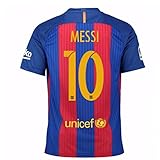 TrendsNow New 2017-2018 Messi #10 Men's Barcelona Home Jersey (Medium)
