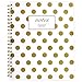 Cambridge Gold Dots Hardcover Notebook, 1-Subject, Wide/Legal Rule, White/Gold Cover, (80) 11 x 8.88 Sheets